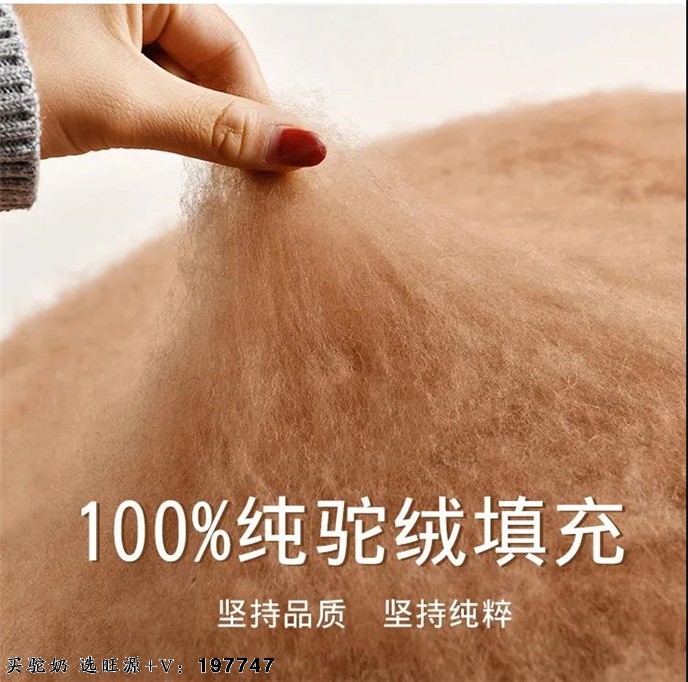 产品推荐丨旺源精梳驼羔绒被,带给您一“被”子的温暖!