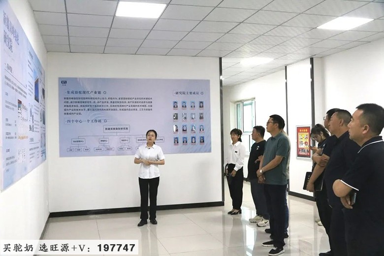 内蒙古阿拉善盟农牧局一行走进旺源集团调研
