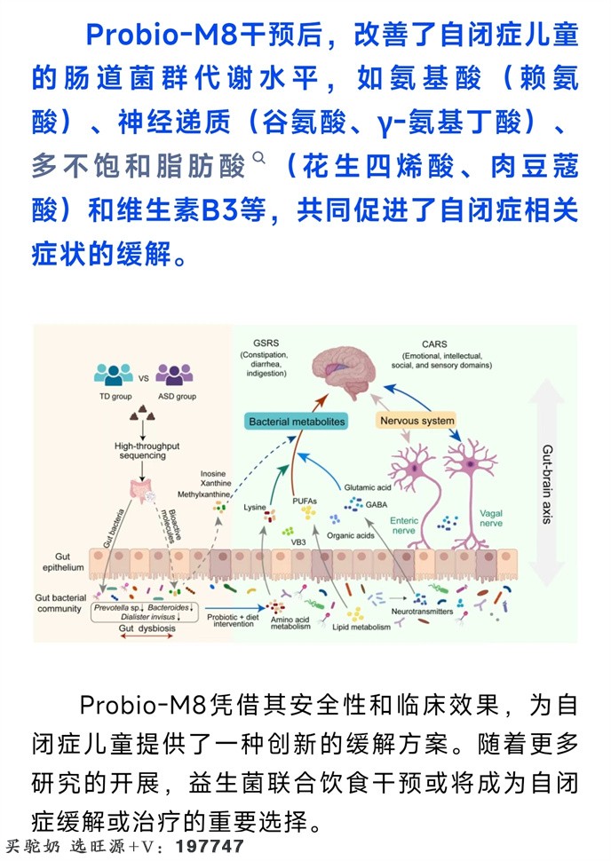 母乳源益生菌Probio-M8呵护儿童身心健康